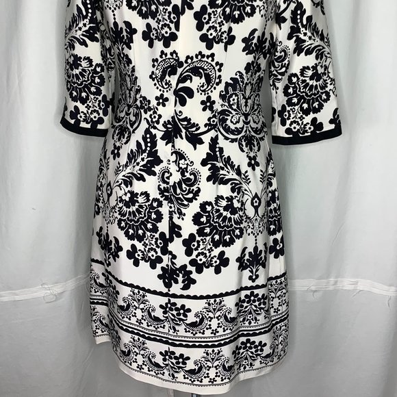 Neiman Marcus Exclusive 100% Silk Long Sleeve Dress - Picture 3 of 12